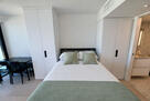 high quality queen size bed with overhead nig