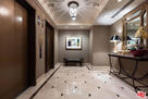 Elevators in lobby