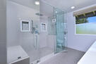 Bathroom 1 (master) shower & bench