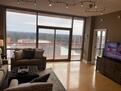 Balcony extends full length of apartment
