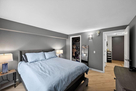Bedroom and closet