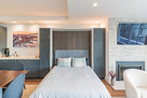 Italian made queen wall bed