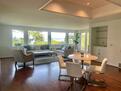 Spacious living / family room with a view