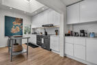 Kitchen with Aga Induction Range