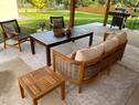Covered Patio with Lounge Seating