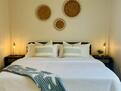 Second bedroom with king bed
