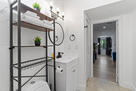 bathroom looking at living