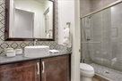 BATH #3 Powder room with  large shower!!