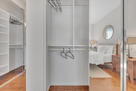 Ample closet space