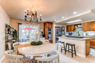 Open concept kitchen/dining
