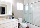 Tub shower combo.