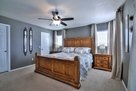 Master Bedroom with huge closet and private b