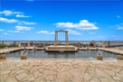 Second pool with views to lake