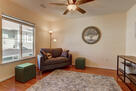 The sitting room off the main bedroom