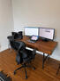 Media Room - Desk with Dual Monitors