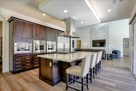 Turn key Gourmet Kitchen . Island seats 6  wi