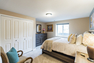 lower bedroom with queen