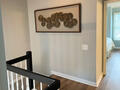 Upstairs Landing Newly painted handrail and c