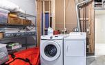 separate Unit Laundry located in storage room