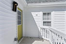Entrance of Unit 3 from the Backyard
