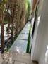 side yard of the house that fenced all around