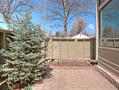 front yard private sitting area.