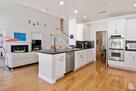 Modern kitchen with new appliances