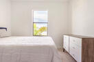 Bedroom with view from window