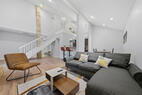 Leather sofa