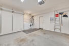 Washer & dryer in the garage