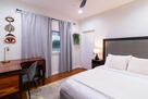 Window view of middle bedroom
