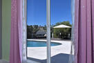 Pool & valley view from Bedroom 4