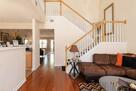 Open Den Area with Vaulted Ceilings