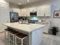 Fully stocked kitchen