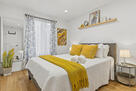 Upstairs bedroom with queen bed