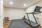 Fitness room in the townhouse