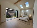 Spacious furnished primary bedroom suite