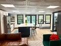 Lots of natural light + Vision Fitness treadm