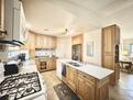 Kitchen from dining area