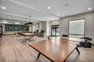 Clubhouse with ping pong and pool