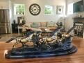 Horse accents throughout the renovated horse 