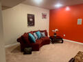 MEDIA ROOM/EXERCISE ROOM: Lights. Plush. Acti
