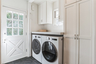 New washer & dryer located off Kitchen