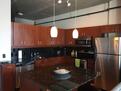 Kitchen with SS appliances and granite counte