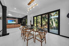 Dining and back yard doors