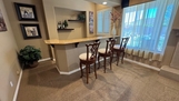 Bar area attached to the family room