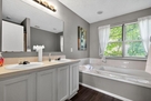 Master Suite showing a newly installed tub