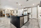 Large Fridge, coffee machine, walk in pantry