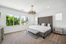 Master Bedroom w/King Adjustable Base Bed plu