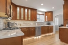 Kitchen all new SS appliances, recessed light